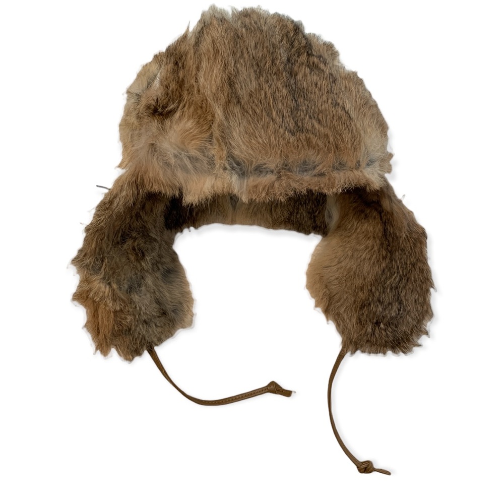 J Crew trapper hat with real fur